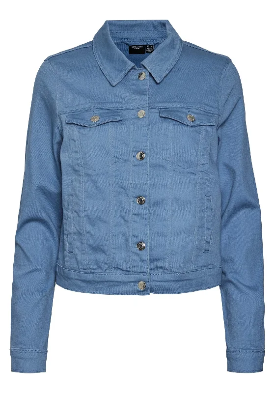 Cowboy hatVero Moda Wild Soya Short Denim Jacket, Coronet Blue